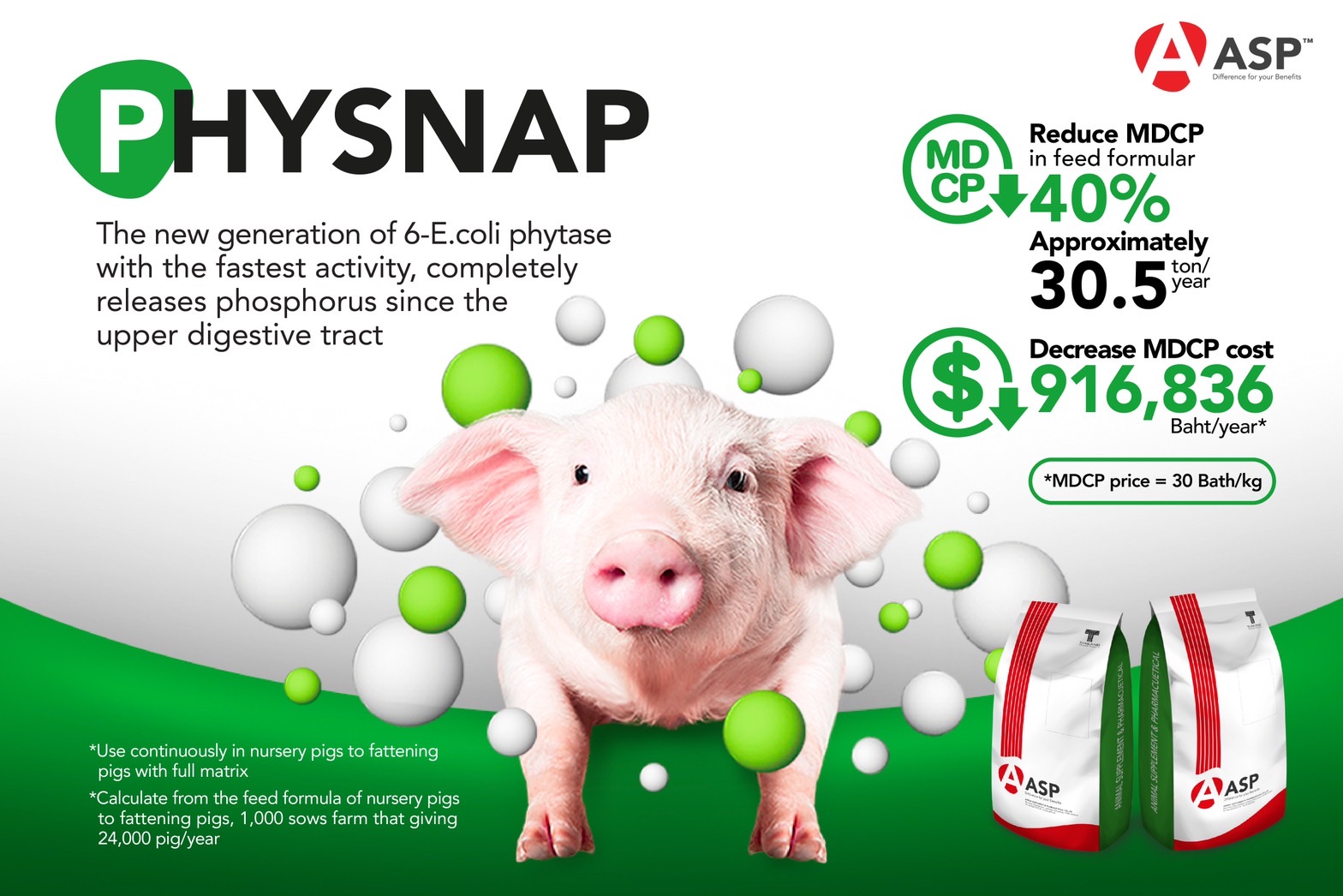 Physnap : A worthy option to reduce feed costs. - ASP Thailand - Animal Supplement and Pharmaceutical Co., Ltd. Physnap : A worthy option to reduce feed costs. - ASP Thailand - Animal Supplement and Pharmaceutical Co., Ltd.